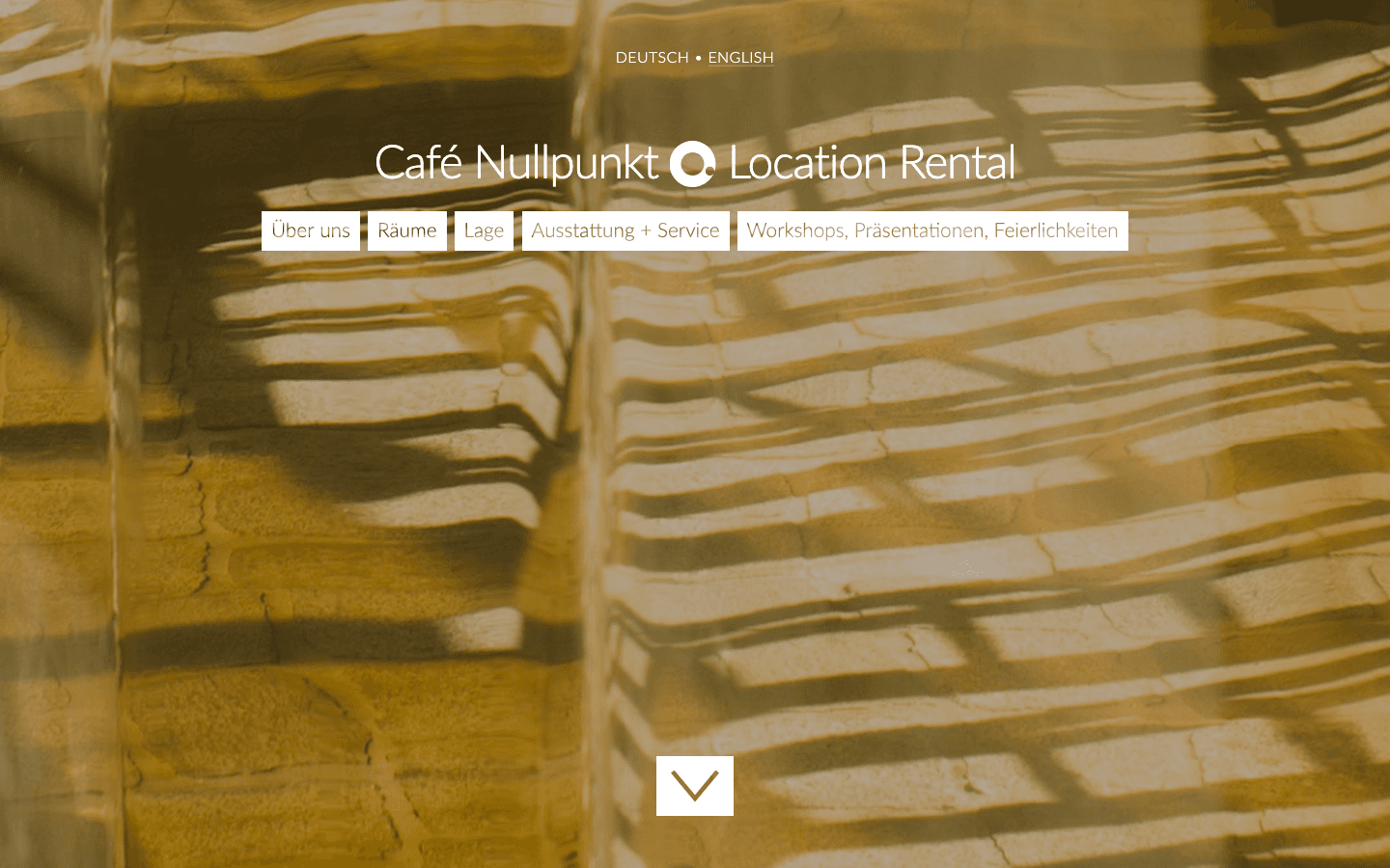 Desktop view: Café Nullpunkt