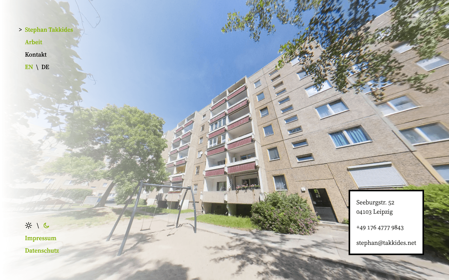 Desktop view: Stephan Takkides