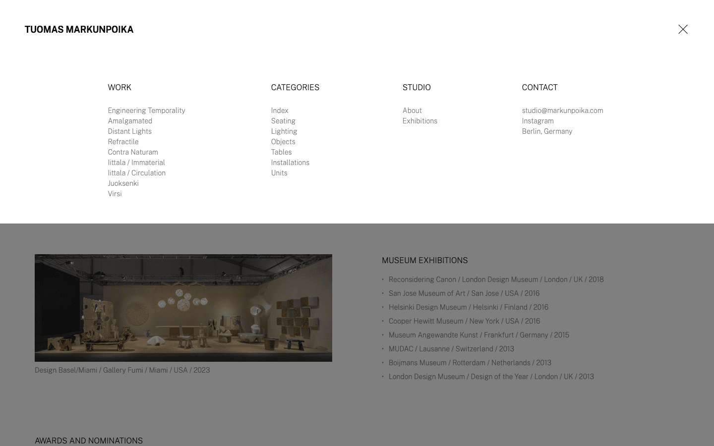 Desktop view: Tuomas Markunpoika