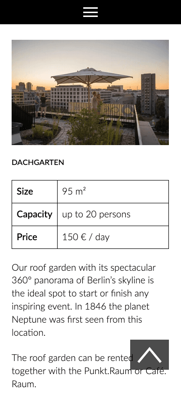 Mobile view: Café Nullpunkt