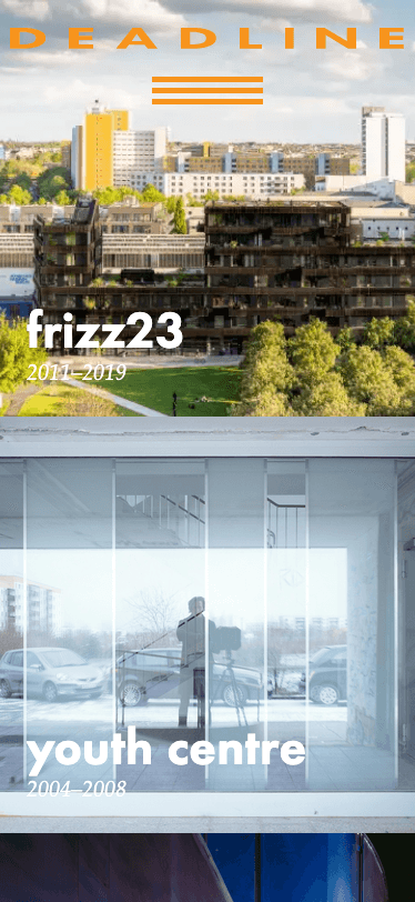 Mobile view: Deadline Architects