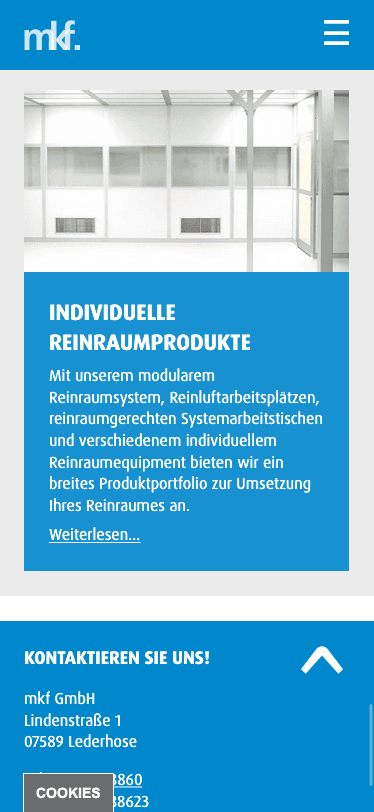 Mobile view: mkf GmbH