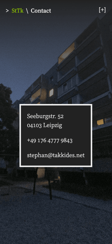 Mobile view: Stephan Takkides